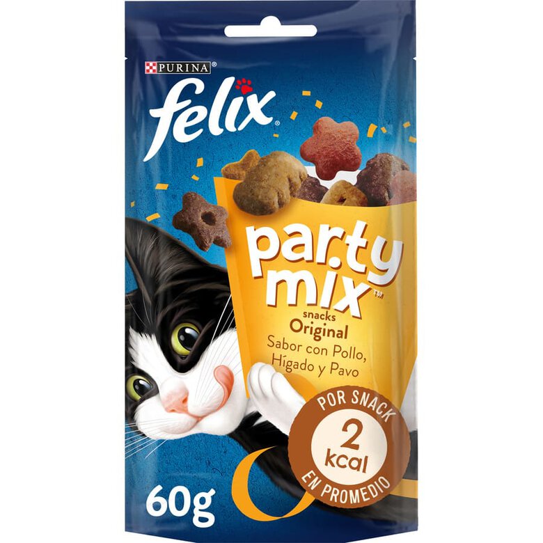 Felix Biscoitos Party Mix para gatos, , large image number null